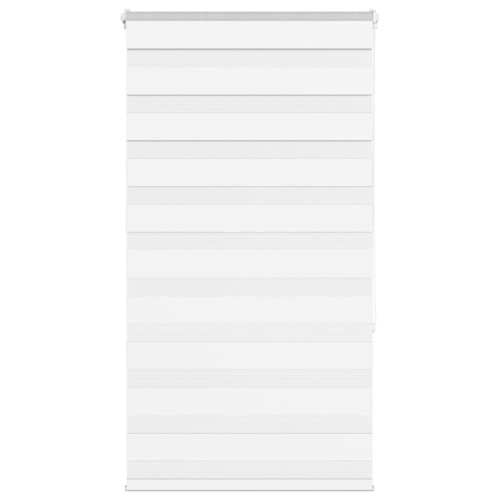 Vidaxl (, 75 X 150 Cm) Zebra Blind Fabric Polyester White