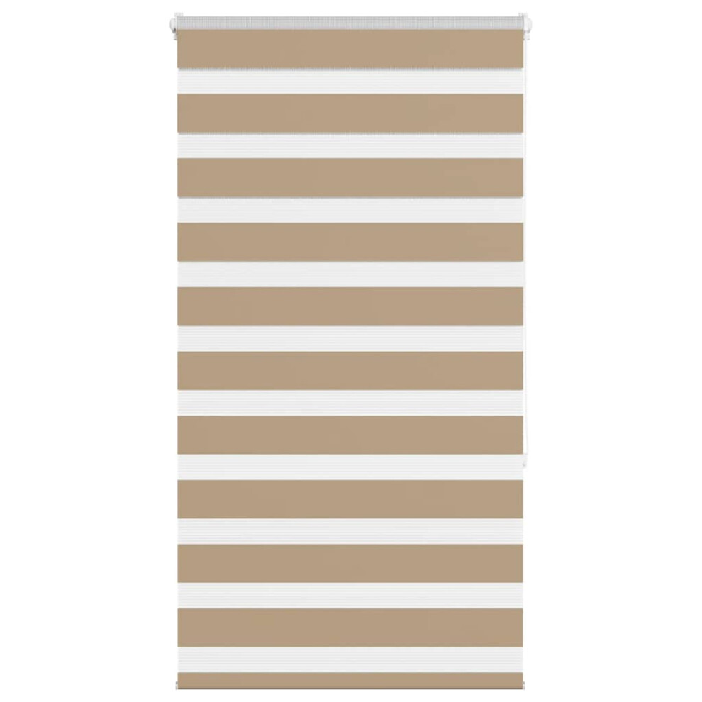 Vidaxl (Sand 75 X 150 Cm) Zebra Blind Fabric Polyester Brown