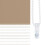 VidaXL vidaXL Doppelrollo Sandbraun 75x100 cm Stoffbreite 70,9 cm Polyester 10