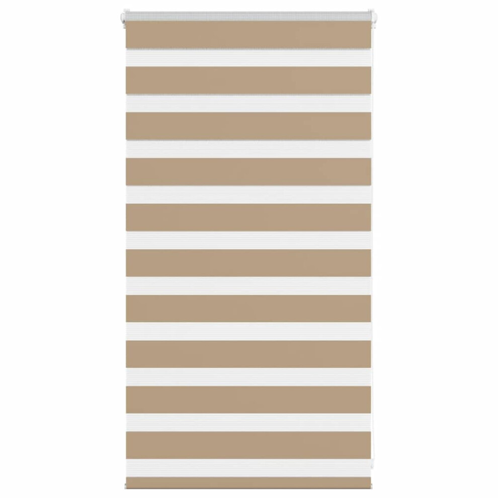 Vidaxl (Sand 75 X 100 Cm) Zebra Blind Fabric Polyester Brown