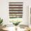 VidaXL (brown, 75 x 150 cm) vidaXL Zebra Blind Fabric Polyester 2