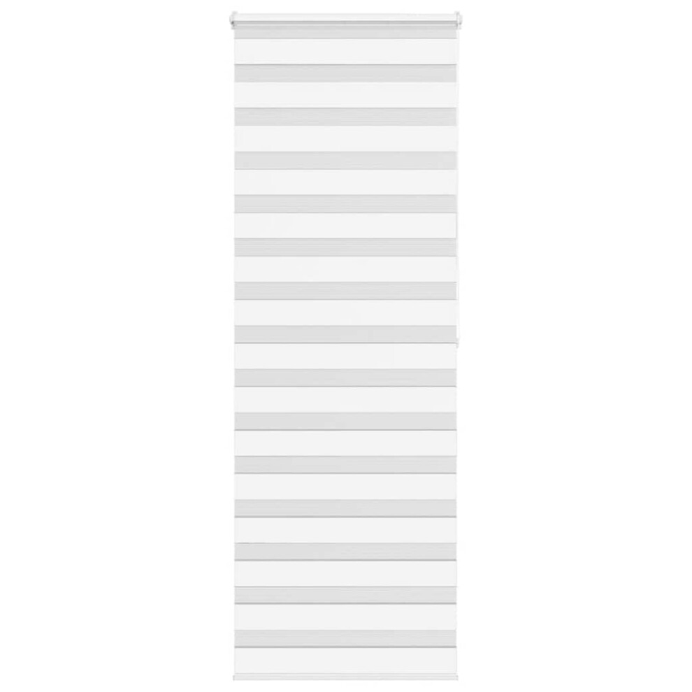 Vidaxl (, 75 X 200 Cm) Zebra Blind Fabric Polyester White