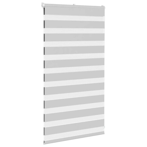 VidaXL vidaXL Doppelrollo Hellgrau 90x100 cm Stoffbreite 85,9 cm Polyester 2