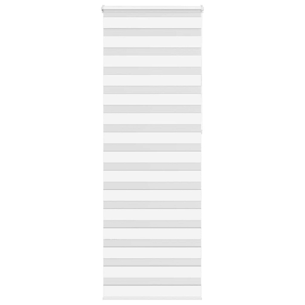 Vidaxl (, 80 X 230 Cm) Zebra Blind Fabric Polyester White
