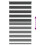 VidaXL vidaXL Doppelrollo Schwarz 90x100 cm Stoffbreite 85,9 cm Polyester 5
