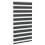 VidaXL vidaXL Doppelrollo Schwarz 80x100 cm Stoffbreite 75,9 cm Polyester 3