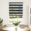 VidaXL vidaXL Doppelrollo Schwarz 80x100 cm Stoffbreite 75,9 cm Polyester 2