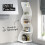 Tribesigns Tribesigns Corner Shelf 5-Tier Wall Corner Bookshelf, Corner Bookcase Storage Rack 6