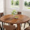 Tribesigns Tribesigns Dining Table Round Dining Table, Kitchen Table for Dining Room Living Room, 120 cm 5