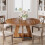 Tribesigns Tribesigns Dining Table Round Dining Table, Kitchen Table for Dining Room Living Room, 120 cm 7