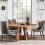 Tribesigns Tribesigns Dining Table Round Dining Table, Kitchen Table for Dining Room Living Room, 120 cm 4