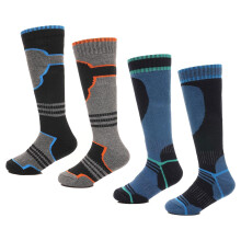 (3-6 Years (9-12), 4 Pack) Kids Boys Thermal Ski Winter Skiing Socks