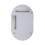 Croydex Croydex Harrop Rounded Rectangle Mirror with Hang N Lock Fitting System,Silver, 650 x 400 x 5mm 2