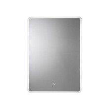 Croydex MM720200E Chilcombe Hang 'N' Lock Illuminated Mirror, Glass, Silver, 3x40x60.5 cm