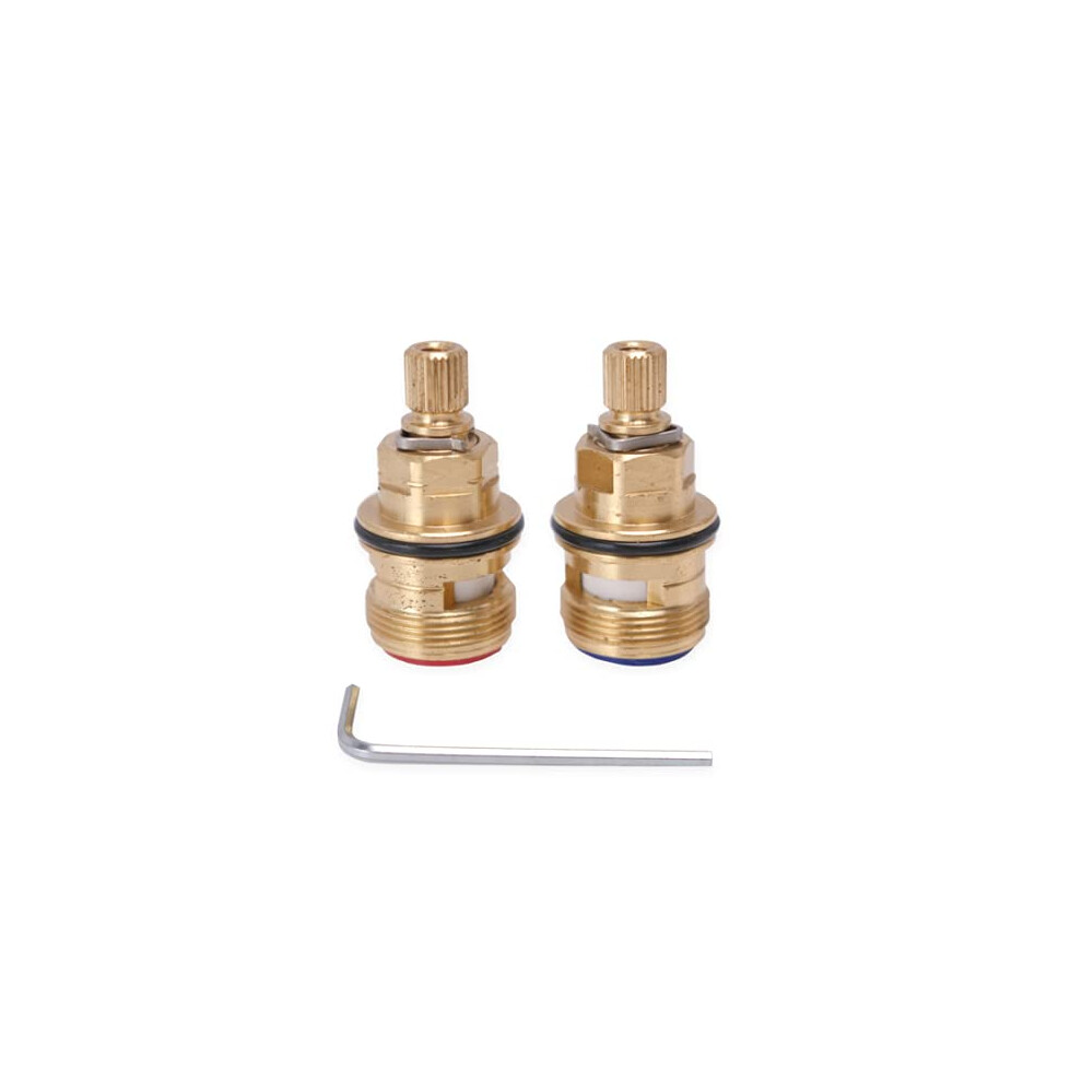 Replacement Valve Pair Cartridges Spares | Abode Linear Kitchen Tap 5050720004296