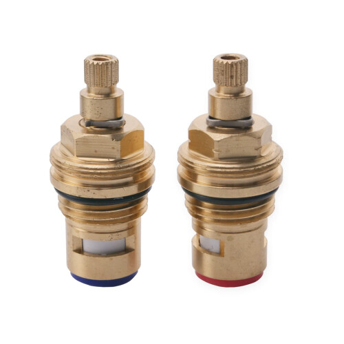 Franke Danube Kitchen Tap Replacement (1212R) Valve Pair Cartridges Spares 1