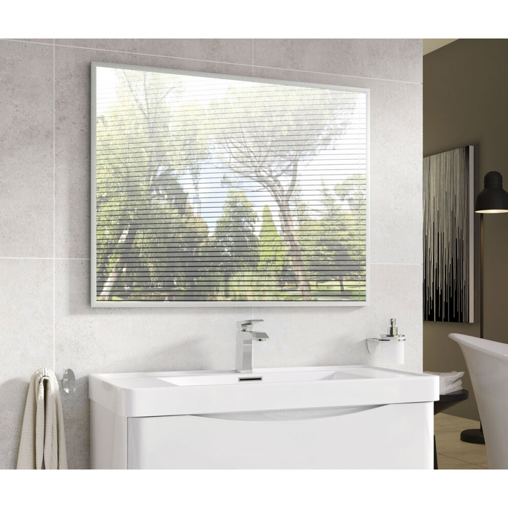 The Bath People Willow Portrait Landscape Simple Modern Wall Mounted Bathroom Aluminium Framed Mirror ? 900mm-image-OPC-PG9DHQY-NEW