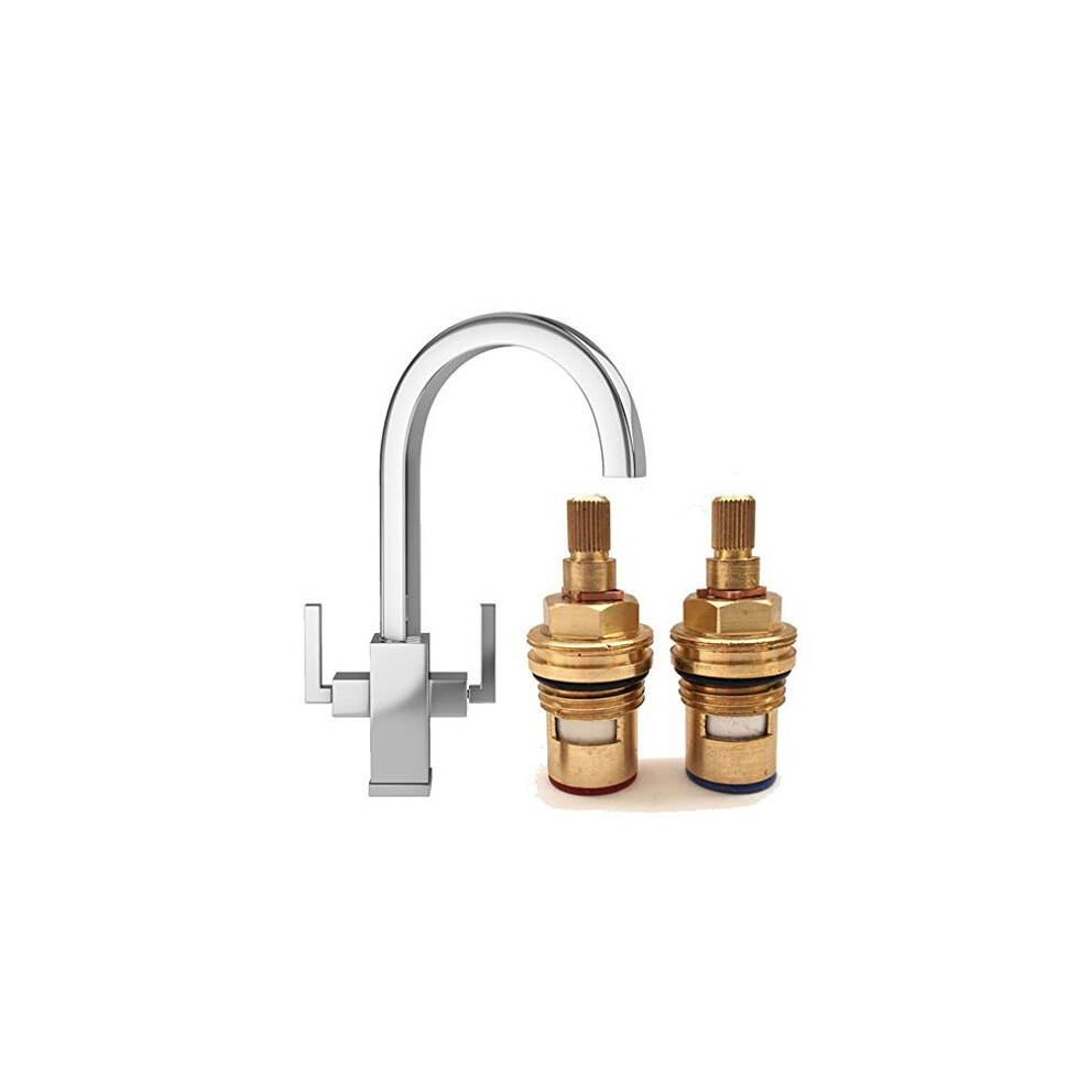Tap Magician Franke Planar Pair Of Compatible Cartridge Valves Post 2008 28 Spline Version 5060565761834