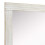 Stonebriar Rustic Rectangular Worn White Wood Frame Hanging Wall Mirror for Vertical or Horizontal Display 5
