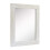 Stonebriar Rustic Rectangular Worn White Wood Frame Hanging Wall Mirror for Vertical or Horizontal Display 2