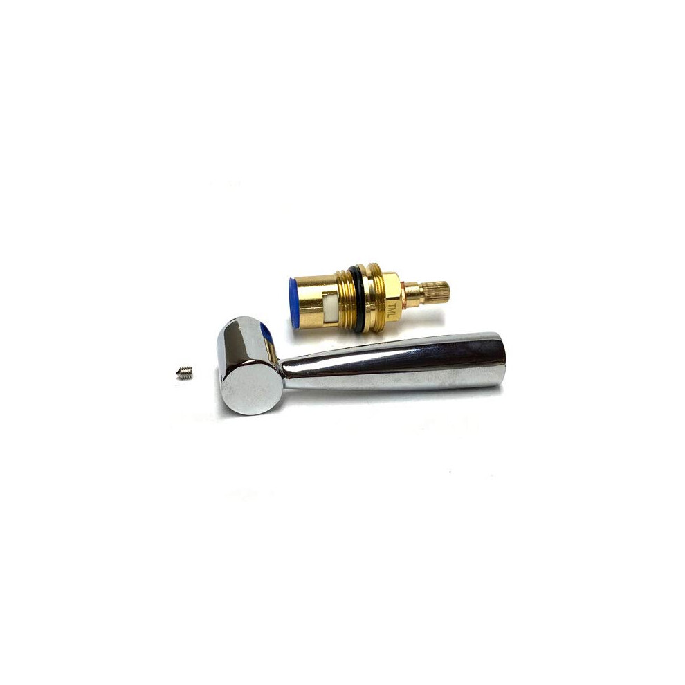 Franke Olympus, Basel, Filterflow Kubus Compatible Cold Tap Handle Lever And Cartridge (Chrome) 7091041452616
