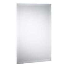 Relaxdays Mirror, Frameless, Wall Mounted, Bathroom, Hallway, Living Room, Dimensions: 40 x 60 cm