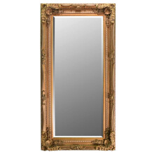 MirrorOutlet Milton Manor Large Gold Decorative Antique Style Wall Mirror 5ft9 x 2ft11 175cm x 89cm, GL157-M