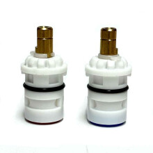 TML Franke Panto Pair of Compatible Ceramic Cartridges Valves Hot and Cold