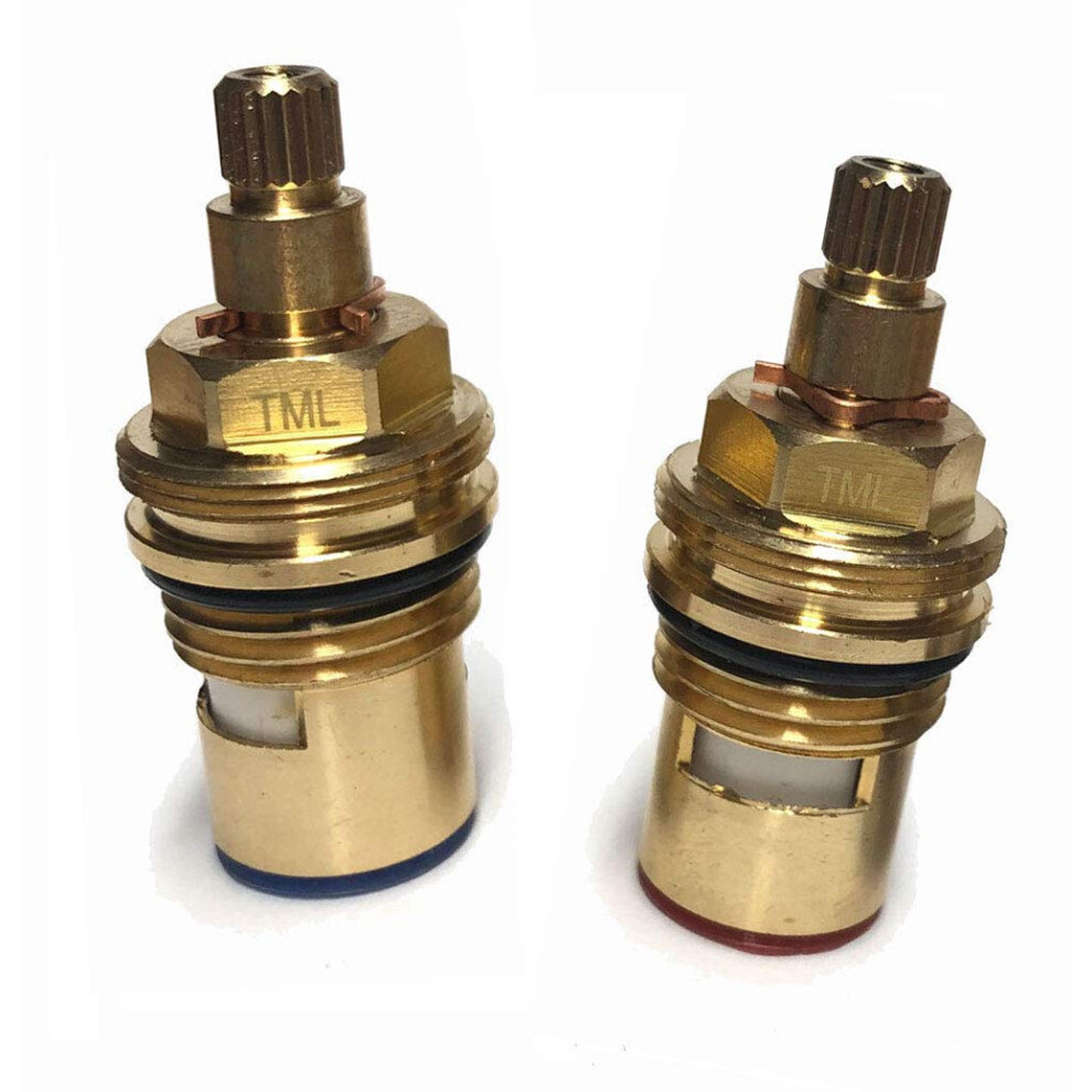 Franke Moselle Pair Of Compatible Ceramic Tap Cartridge Valves | Kitchen Tap Spares 7091044565115