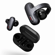 Amazfit Up OWS Bluetooth 5.3 Headphones, Open Ear Wireless Earbuds with Easy Touch Control, IPX4 Water Resistant, AI Background Noise Reduction,