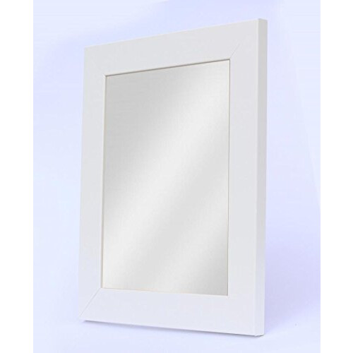 Frame Company Watson Range Framed Mirror, White, 16x12-Inches 1