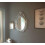 DEENZ New Beautiful Baroque Wall Mirror Silver Chic Mirror Home Decor 62X49Cm 4