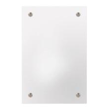 DEENZ 45X30Cm Drilled Wall Hanging Mirror Mounted Frameless Bathroom Living Room A Must Have Mirror Home D?cor Durable