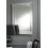 Chic Concept Modern Rectangular Triple Beveled Glass Wall Mirror Clear Border 100x70, Black 4