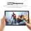 Protetor de tela de pacote ZtototopCases 2 para Samsung Galaxy Tab S9 Fe 5g 10,9 polegadas e guia 5