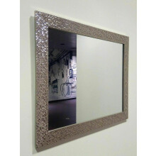 New Mosaic Effect Large Wall Hanging Mirror With a Decorative Design 50x60cm Wall Mirror