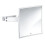 Grohe GROHE Selection Cube Shaving Mirror Chrome 40808000 1