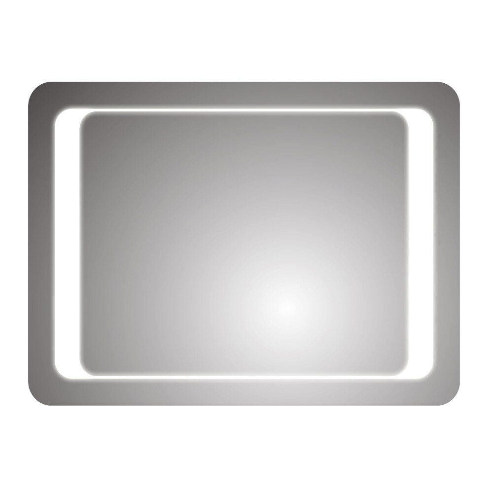 Ibathuk Light 800 X 600 Mm Illuminated Led Bathroom Mirror With Sensor + Demister Ml2112