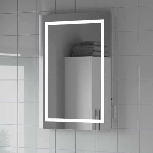 Artis? 500 x 700mm Bathroom Mirror with LED Lights Wall Mounted ...