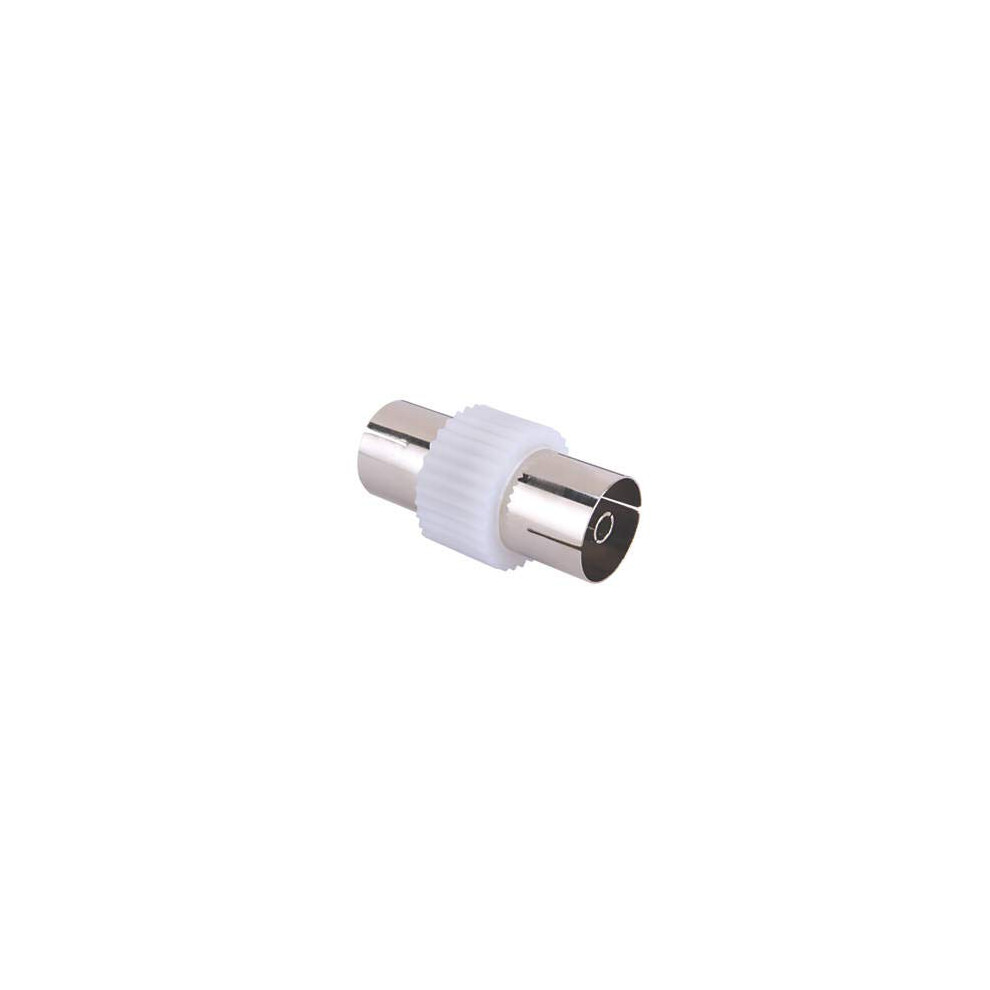 Solent Cables TV Aerial Female to Female Coaxial Adaptor-image-OPC-PG9DK9B-NEW
