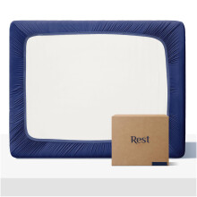 REST Evercool+ -lakanan koko, keskiyönsininen, 38 cm syvä (jopa 45 cm), hengittävä aluslakanan kuumille nukkujille ja yöhikoiluun, Ionic+ itsepuh