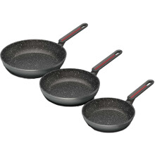 Set of 3 Frying Pans 18-22 - 26cm TAF-03POS TECHWOOD