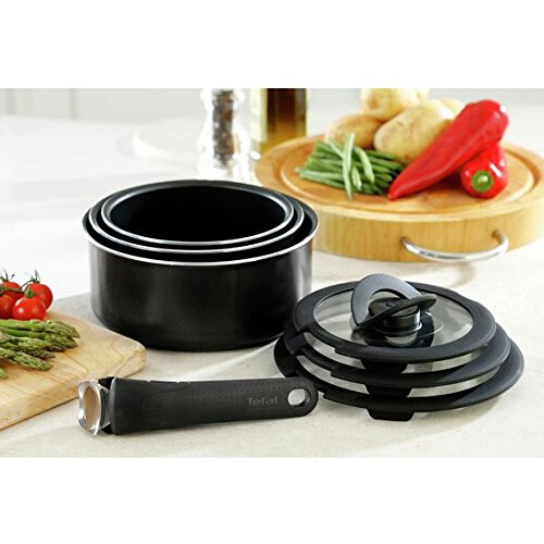 Tefal Tefal Ingenio Aluminium 7 Piece Pan Starter Set 1