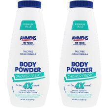 Ammens Medizinisches Pulver Shower Fresh, 11 oz (2er Pack)
