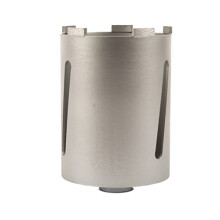 Starrett Diamond Dri-Core Drills - BMC117 Dry Cutting Core Drill For Brick Blocks Granite Masonry - 117 mm