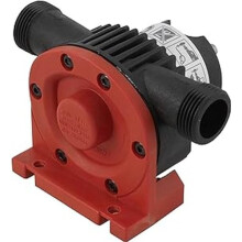 wolfcraft Pump with Plastic Casing (3000 l/h) I 2207000 I for Pumping Liquids with a Power Drill