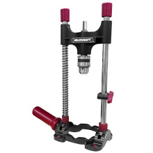 Milescraft 1318 DrillMate Portable - Drill Guide Attachment - Compatible with Most 3/8 in. Drill Accessories - Self-Centering Drill Guide Base -