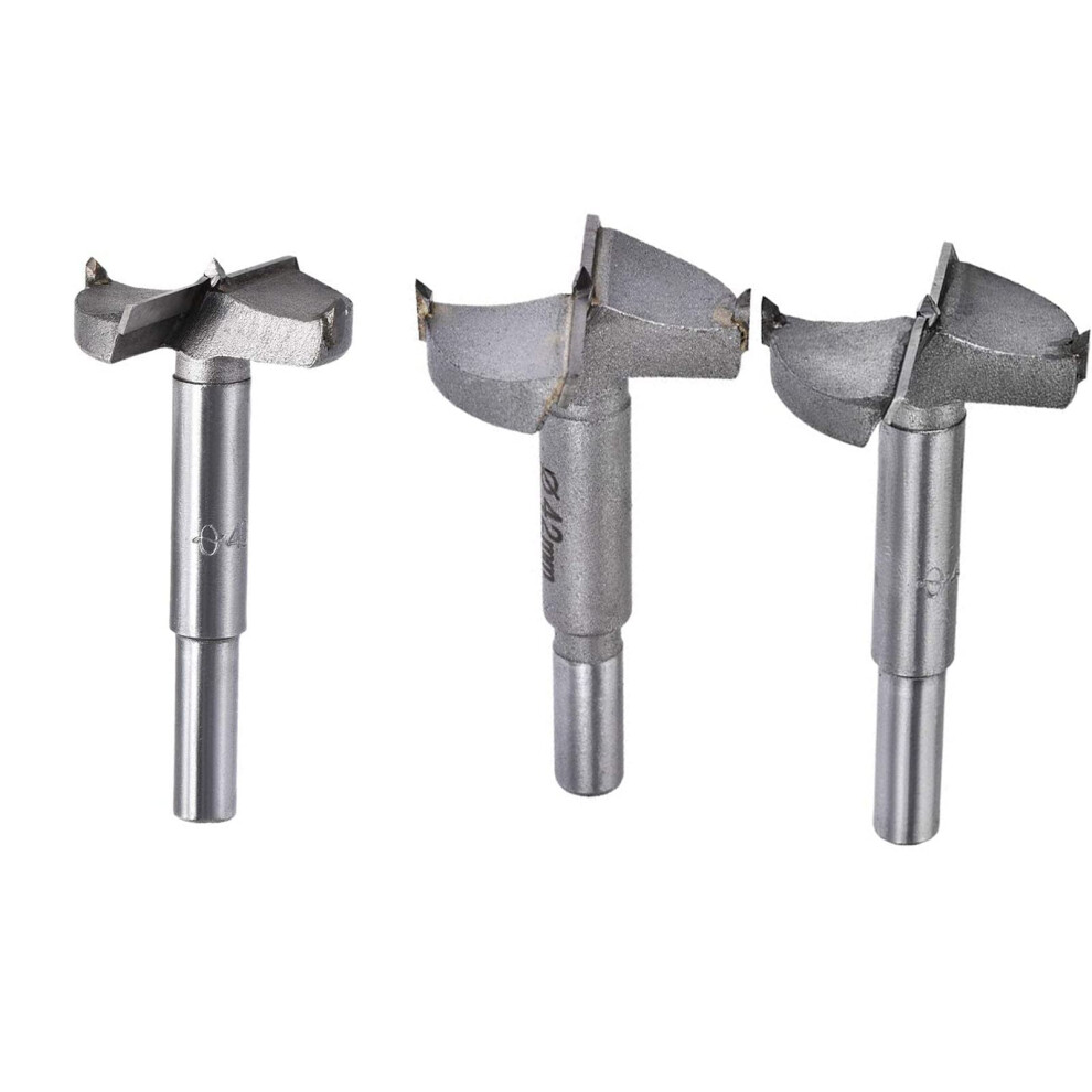 Ta-Vigor 38Mm 40Mm 42Mm Forstner Drill Bits, Tungsten Carbide Wood Hole Saw Auger Opener For Woodworking Hinge Hole Drilling Boring Bit Cutter Gray 656003237563