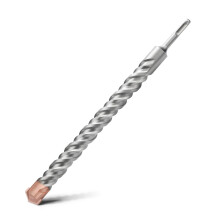 HSAWBIT 30mm x 350mm LONG SDS MASONRY DRILL BIT, TUNGSTEN CARBIDE TIP SDS PLUS SHANK, FOR WALL STONE CONCRETE BRICK