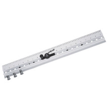 wolfcraft Dowelling jig I 4650000 I Multifunctional Drill Gauge for Dowel Joints and Rows of Shelf Support Holes